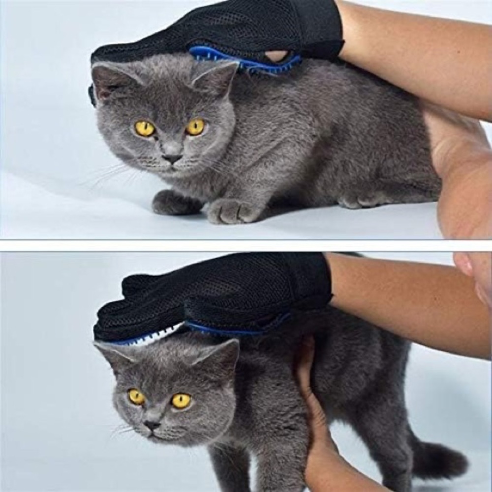 Cat grooming glove brush - Picture 3 of 5